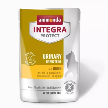 Märg kassitoit animonda Integra Protect Urinary Struvit kanaga 85 g kotike, 80% niiskus, 7,5% valk