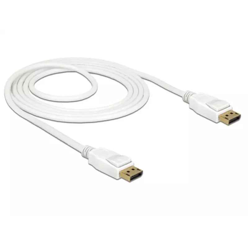 DisplayPort kaabel DeLOCK 85509 1,5 m Valge