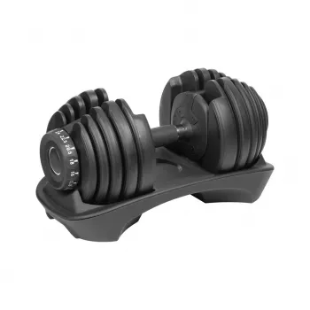 Reguleeritav malmist hantel Rebel RBA-2303 — kuni 24 kg, must, üksik