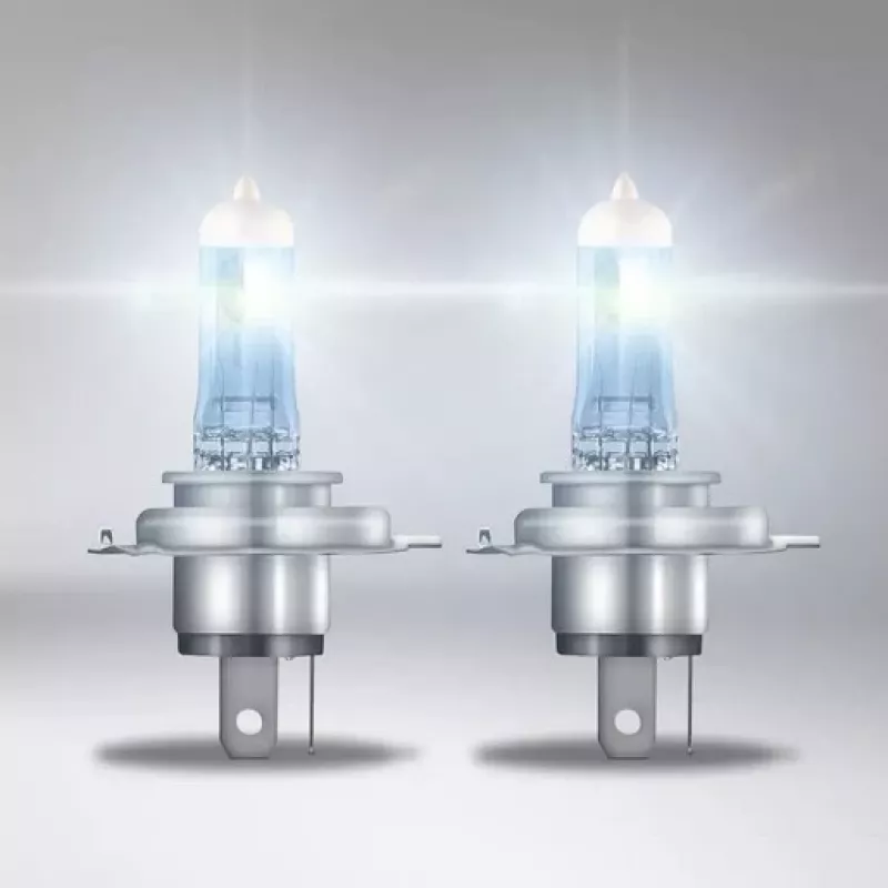 Halogeen esitulede pirn Osram NIGHT BREAKER 220 H4 — topeltpakend, 12V 60/55W
