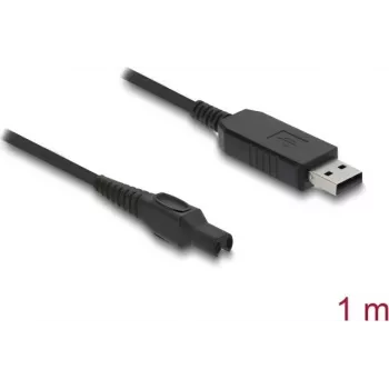 USB-laadimiskaabel DELOCK 15 V elektriliste pardlite jaoks, ühildub Philips OneBlade Pro 360 HQ7 HQ8 HQ9