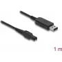 USB-laadimiskaabel DELOCK 15 V elektriliste pardlite jaoks, ühildub Philips OneBlade Pro 360 HQ7 HQ8 HQ9