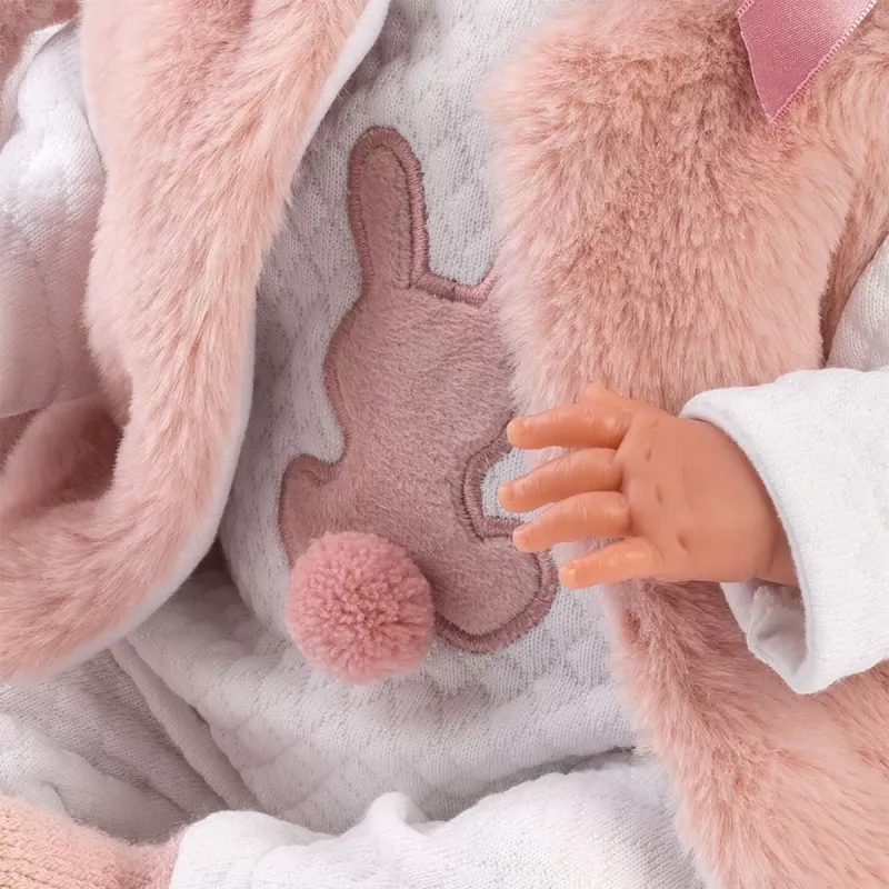Nukk Llorens Mimi Rosa 42 cm — Llorens 74012, vinüül ja tekstiil, liigendatud jäsemed