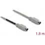 PS/2 kaabel DELOCK 87235 — 6-kontaktiline Mini-DIN kuni 6-kontaktiline Mini-DIN, 1,8 m, beež