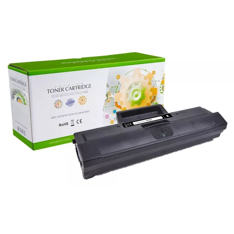 Ühilduv toonerikassett Static Control Hewlett-Packard 106A W1106A 1500 lehekülge Must