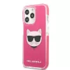 Karl Lagerfeld KLHCP13XTPECPI Iphone 13 Pro Max 6,7 kõva ümbris fuksia/FUSCHIA Choupette pea