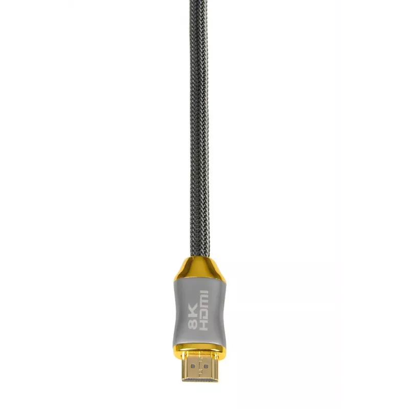 HDMI-kaabel IBOX HD08 2 m, HDMI tüüp A-pistik–isane, HDMI 2.1, hõbedane