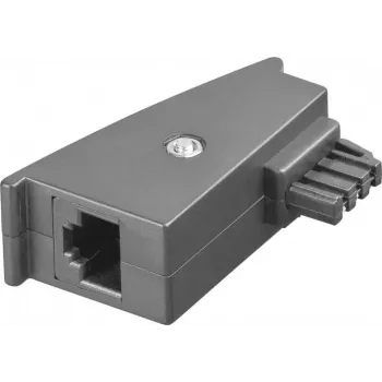 Goobay TAE adapter, TAE-F pistik > RJ45 pesa (8P2C), hall (45736)