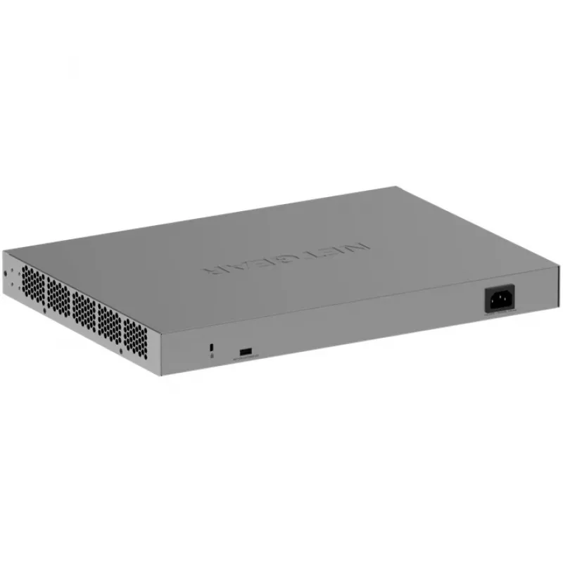 Managed Gigabit PoE Switch NETGEAR GS752TXUP — 48× Gigabit RJ-45, 10G tugi, 1U riiul, 176 Gbit/s kommutatsioonivõimsus