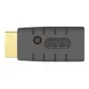 Adapter HDMI (pistik) > HDMI (pesa), EDID-emulaator (must)