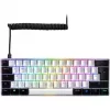 Sharkoon SGK50 S4 klaviatuur mänguritele USB QWERTZ saksa valge RGB LED