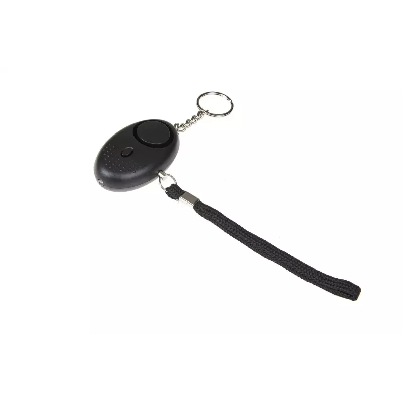 Isiklik alarm GUARD YC-003-BL — 120 dB, LED taskulamp, LR41 patareid, kaasaskantav turvaseade