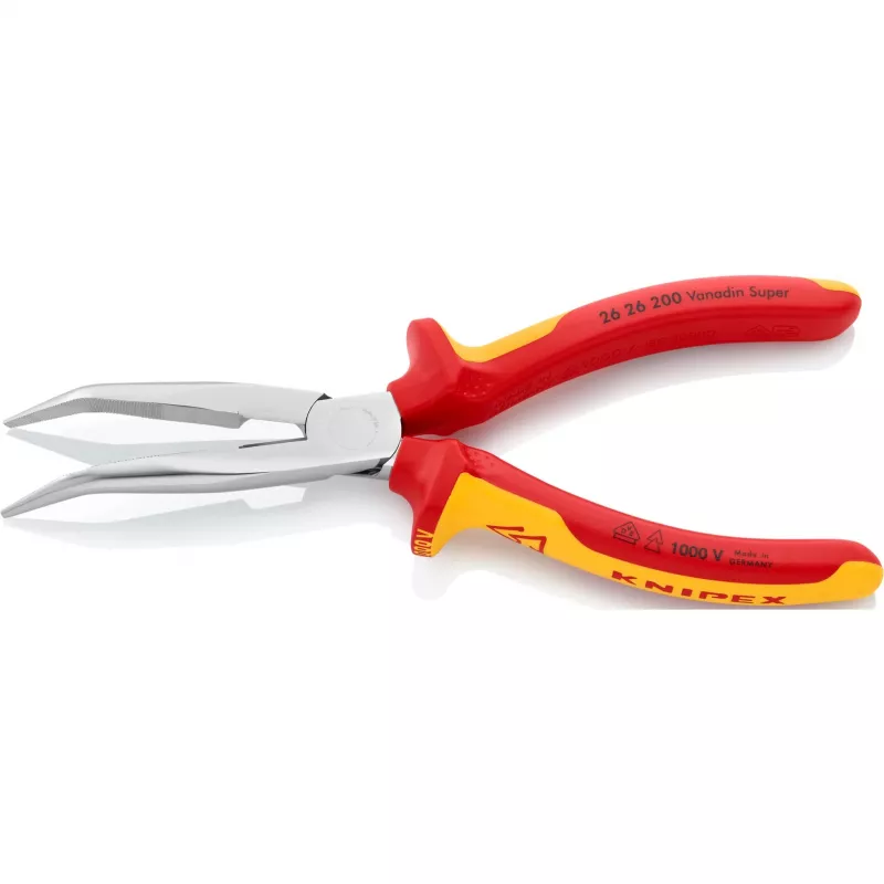 KNIPEX ISOLATSIOONIGA TANGID 1000 V KÕVERD PIKLIKUD 200 mm