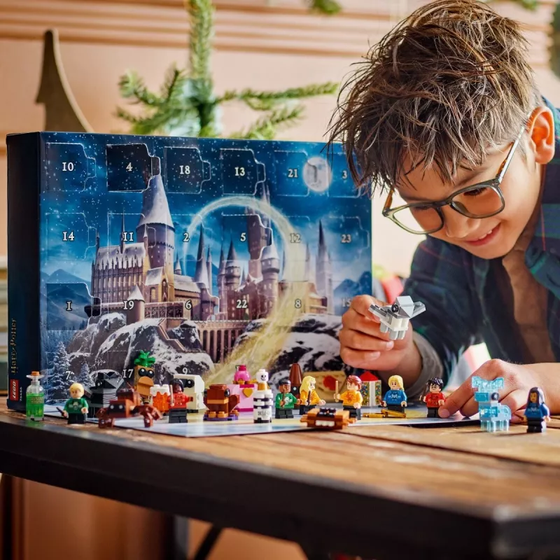 Ehitusmänguasi LEGO Harry Potter Advendikalender 2025 komplekt 76456 — 278 osa, 8 minifiguuri, vanusele 7+