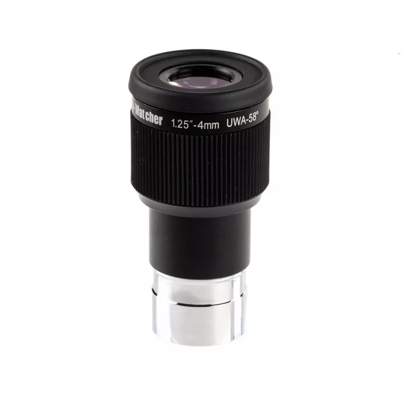 Okulaar Skywatcher SWA-58 4mm 1,25 tolli — astronoomiline okulaar, 4 mm fookuskaugus, 1,25-tolline toru