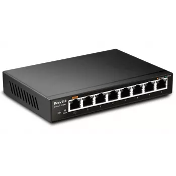 Haldamata L2 Gigabit Etherneti kommutaator Draytek VigorSwitch G1080 Must