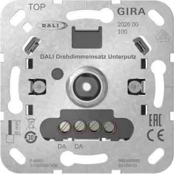 GIRA 202600 DALI Drehdimmeins.UP sisu (202600)