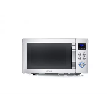 Kombineeritud mikrolaineahi SEVERIN MW 7918, töölauale, 25 L, 900 W, LED-ekraan, hõbedane