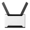 Juhtmevaba ruuter MikroTik Chateau PRO ax — kaheribaline 2,4/5 GHz, 3548 Mbit/s, PoE, 5x LAN, 2 välist antenni, hall/valge