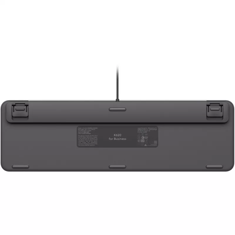 LOGITECH Signature Slim K620 Juhtmega klaviatuur ettevõtetele - GRAPHITE - US INT'L - USB - N/A - INTNL-973 - USB-C
