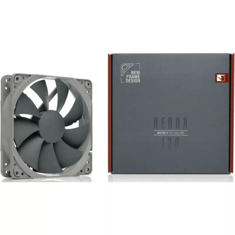 Noctua ventilaator NF-P12 REDUX-900 — 120×25 mm, 900 p/min, 12 V, 92,3 m³/h, 19,8 dB