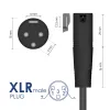 Akyga AK-EV-13 laadija 36 V e-jalgratastele, 42 V / 4 A 168 W, 3-kontaktiline XLR (M), 1 m