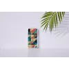 Nutitelefoni ümbris iKins iPhone XR-ile — Mosaiikmust kaitseümbris