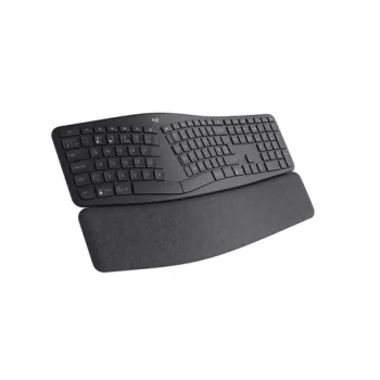 Logitech ERGO K860 Split klaviatuur for Business - klaviatuur - juhtmevaba - Bluetooth LE - QWERTY - GB - grafiit (920-010351)