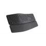 Logitech ERGO K860 Split klaviatuur for Business - klaviatuur - juhtmevaba - Bluetooth LE - QWERTY - GB - grafiit (920-010351)