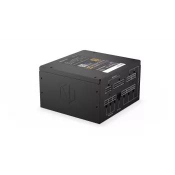 Toiteplokk ENDORFY Supremo FM6 850 W, 24-kontaktiline ATX, täielikult modulaarne, 80 PLUS Gold, 120 mm ventilaator, must