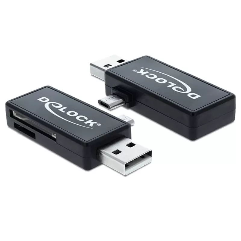 Kaardilugeja DeLOCK 91731 USB 2.0 Must
