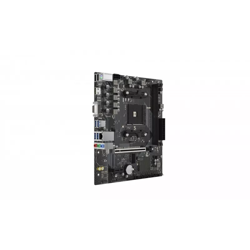 Micro ATX emaplaat Sapphire A520M-E pesale AM4, AMD A520 kiibistik, 2x DDR4 DIMM, max 64 GB, PCIe 3.0 x16/x1, SATA III, Gigabit LAN
