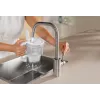 Veefiltrikann BRITA Glass+1 Maxtra Pro hall, 2,4 L kogumaht / 1,5 L filtreeritud, Maxtra Pro PP filter