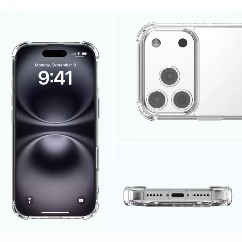 4smarts hübriidümbris Ibiza Apple iPhone 17 Pro jaoks MagSafe-ühilduv