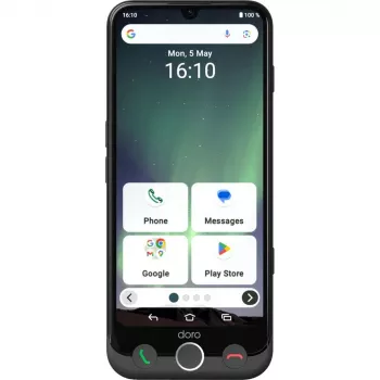 Nutitelefon Doro Aurora A30 6.1 tolli 128GB Must