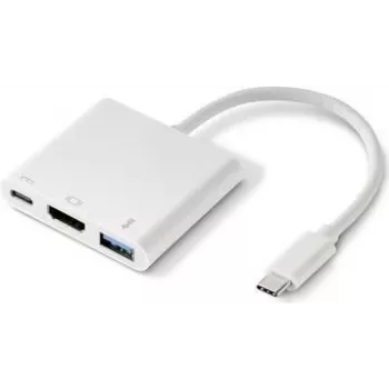 Renkforce RF-4366444 liidesejaotur USB 3.2 Gen 1 (3.1 Gen 1) USB-C valge (RF-4366444)