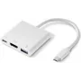 Renkforce RF-4366444 liidesejaotur USB 3.2 Gen 1 (3.1 Gen 1) USB-C valge (RF-4366444)