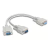 DeLOCK 67160 Jadakaabel Beež 0,3 m DB-9