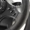 Rool + pedaalid Subsonic SA5426-NG Must USB 180° pööramine