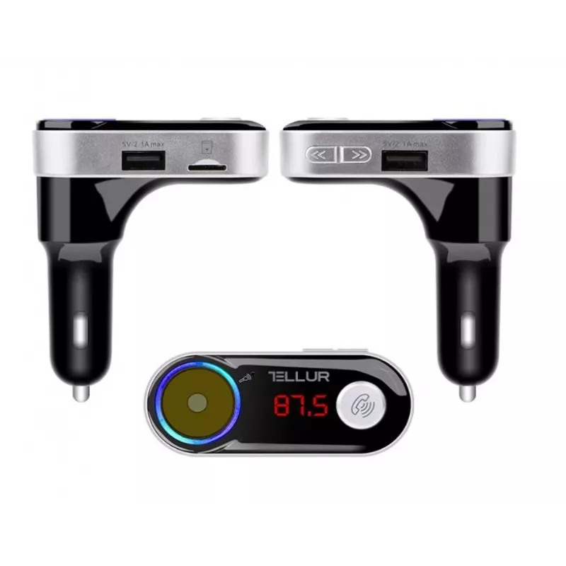 FM-saatja Tellur FMT-B2 Must Bluetooth 5.0 USB auto heliesituseks