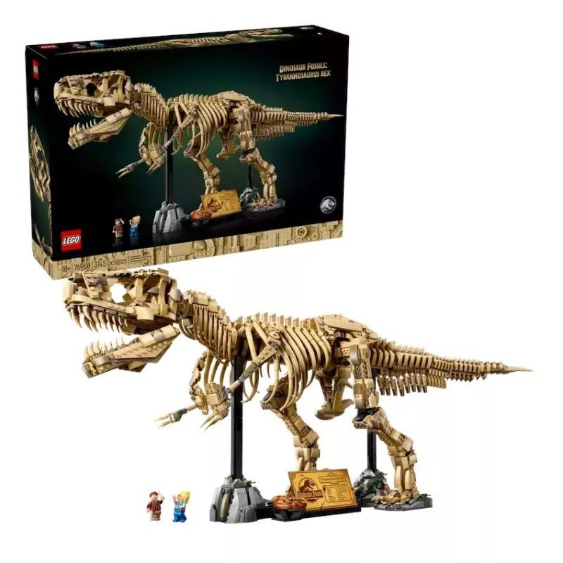 LEGO Dinosaur Skeletons Tyrannosaurus 76968 konstruktsioonikomplekt – ehitatav T. rex’i skeletimudel