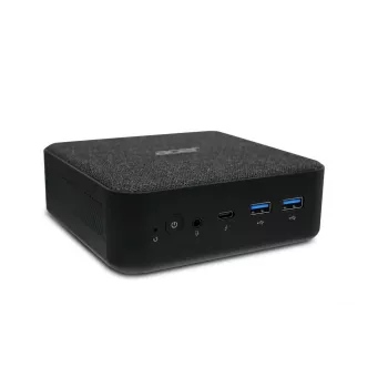 Mini PC Acer Revo RB102 — Intel 5-120U, 16 GB muutmälu, 512 GB SSD, must, Windows 11 Pro