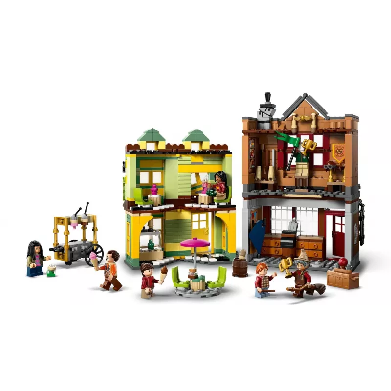 LEGO Harry Potter 76452 Quidditch Supplies jäätisesalongi miniehitiskomplekt, 795 tükki, 6 minifiguuri, vanus 8+
