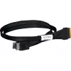 Sisemine SAS-kaabel RAIDSONIC MB206L-B õhuke 50 cm SAS 8i OCuLink 4i-le