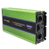Qoltec Monolith toiteadapter/muundur Auto 5000 W Roheline