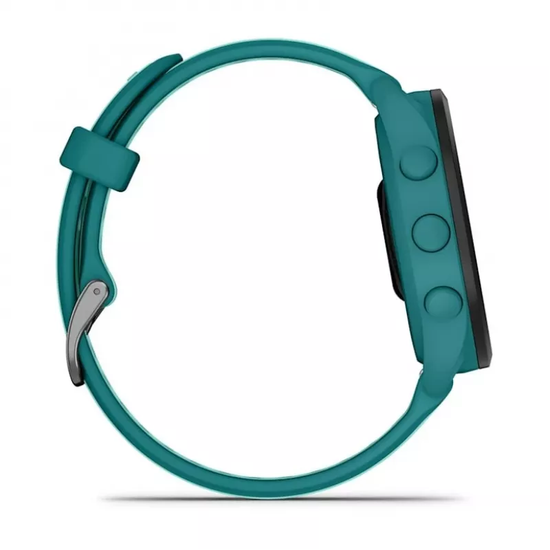 Nutikell GARMIN Forerunner 165 Music — 43 mm polümeerkorpus, 1.2 tolli AMOLED, 4 GB, GPS/GLONASS/Galileo, 5 ATM
