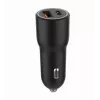 Auto mobiilseadme laadija Gembird TA-UC-AC2PDQC38-CAR-01, USB-C, 38 W, 12–24 V, must