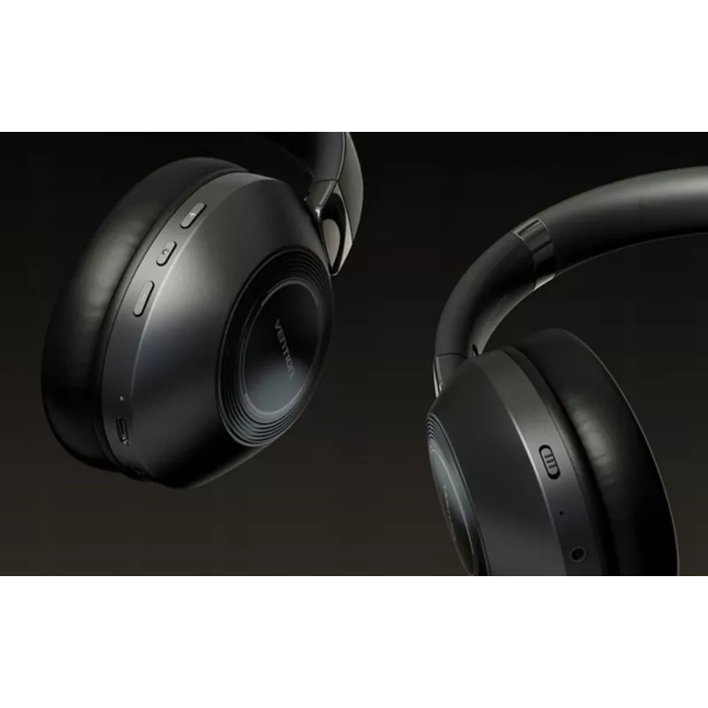 Peakomplekt Vention NBBB0 SoundMate S11 — juhtmevabad Bluetooth 5.3 kõrvaklapid, laadimisümbris 400 mAh, kuni 20 h, must