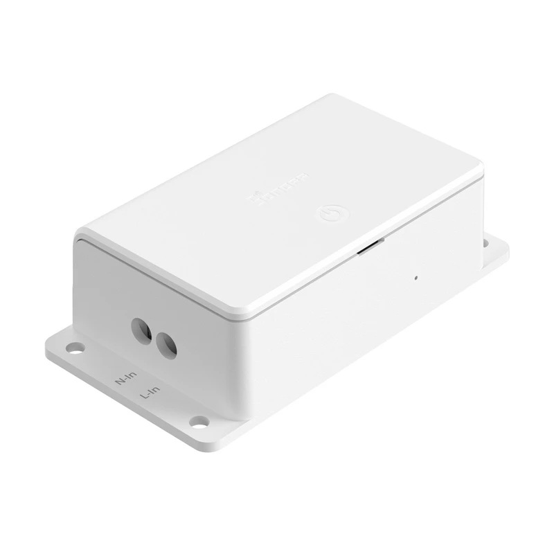 Nutikas Wi-Fi lüliti Sonoff Basic R5 Gen5 10A Matter — ühekanaliline relee koduautomaatikaks