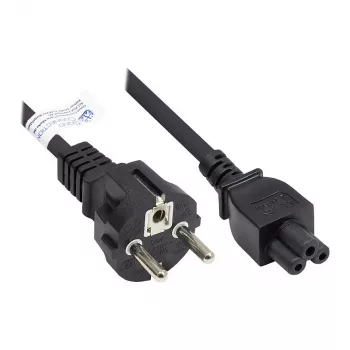 Good Connections maandatud pistik C5 musta värvi 3m